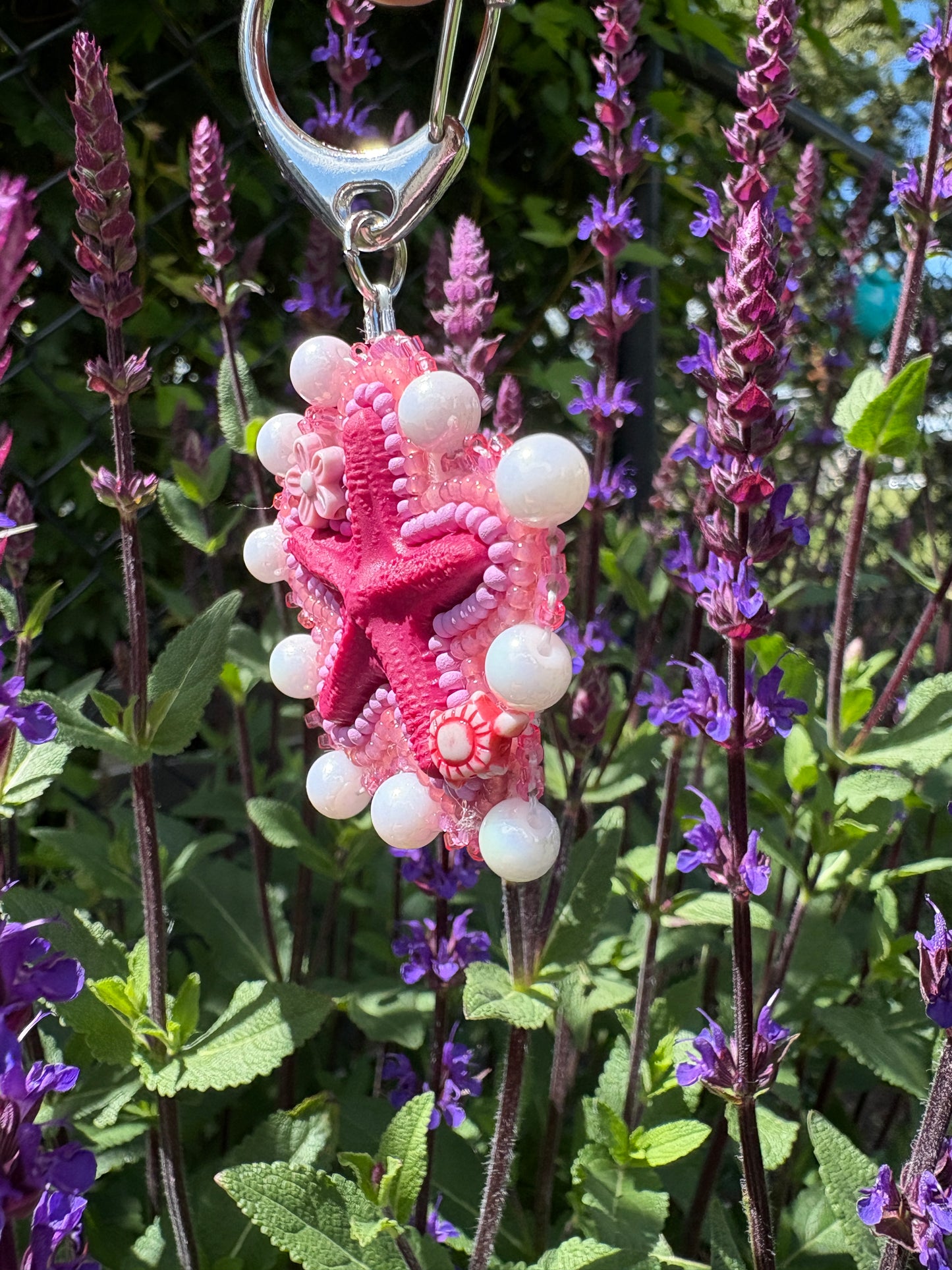 starfish keychain