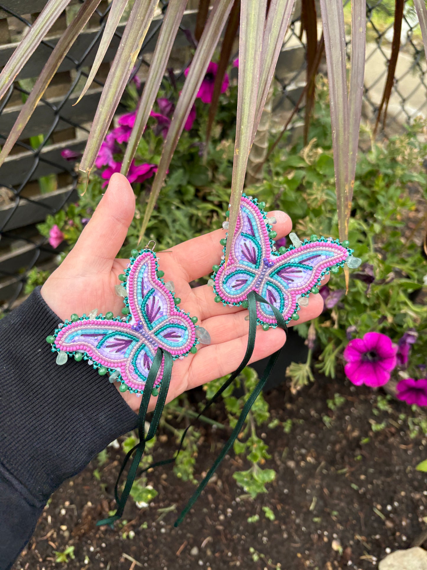 purple forest butterflies