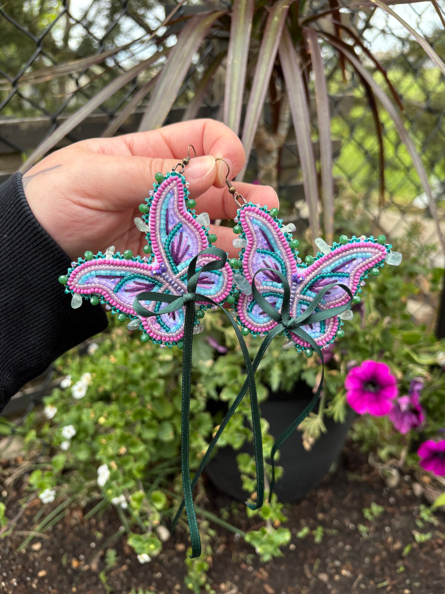 purple forest butterflies