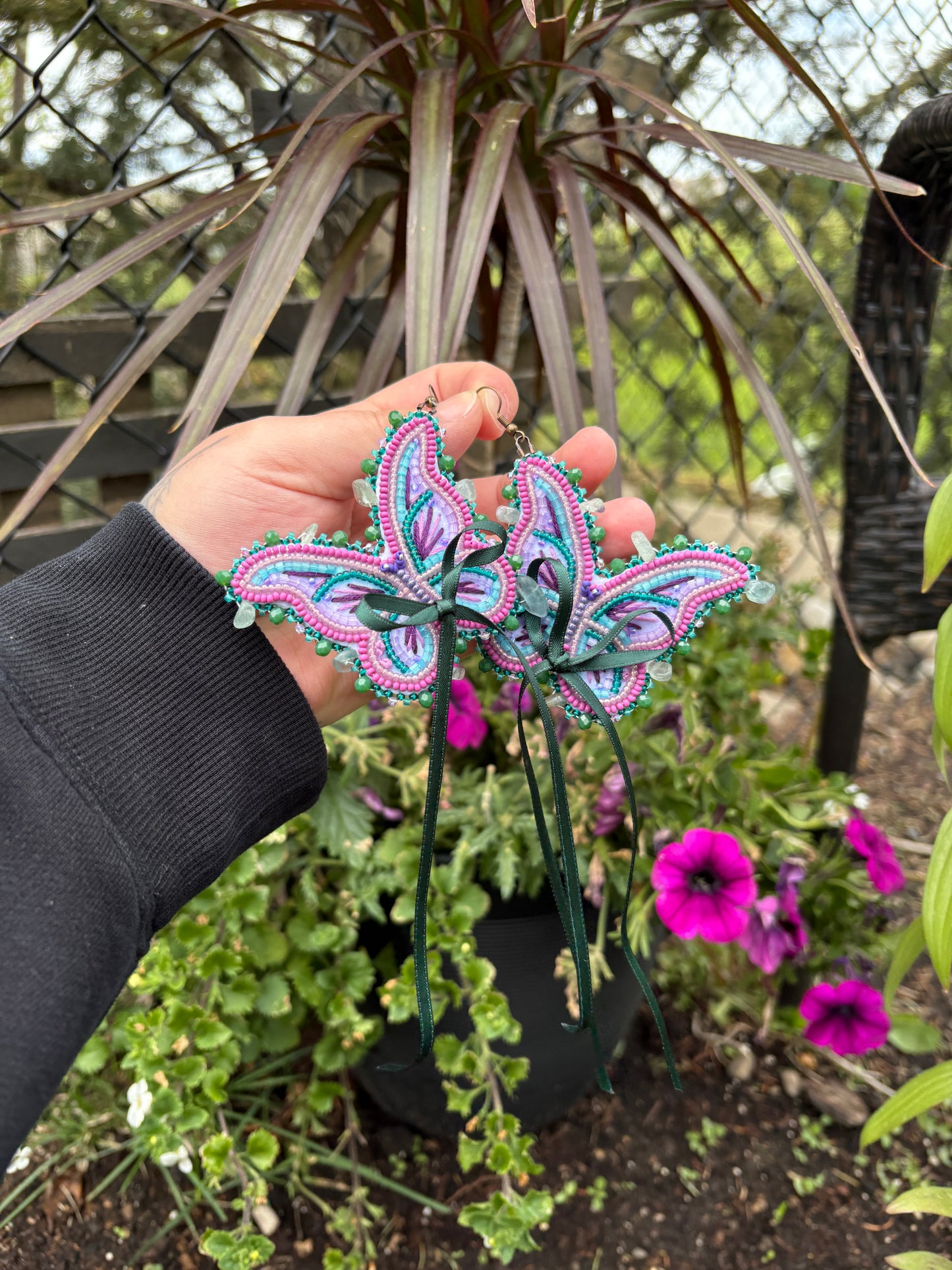purple forest butterflies