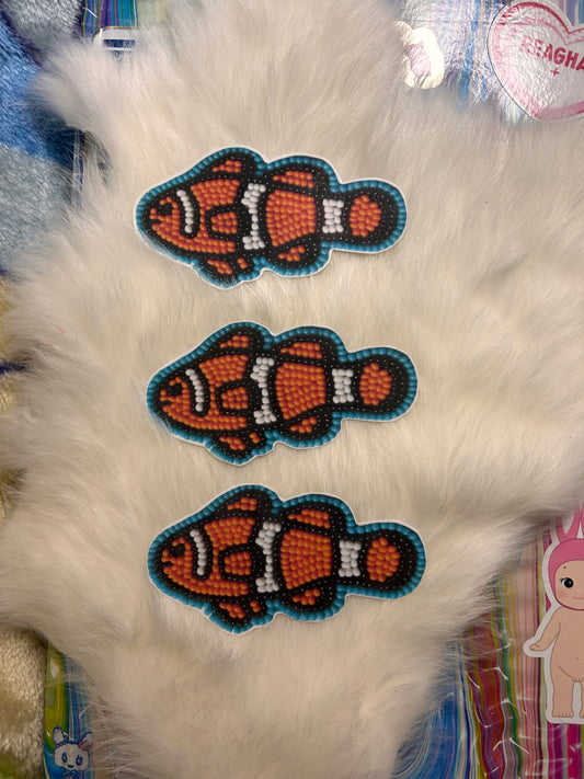 large clownfish sticker