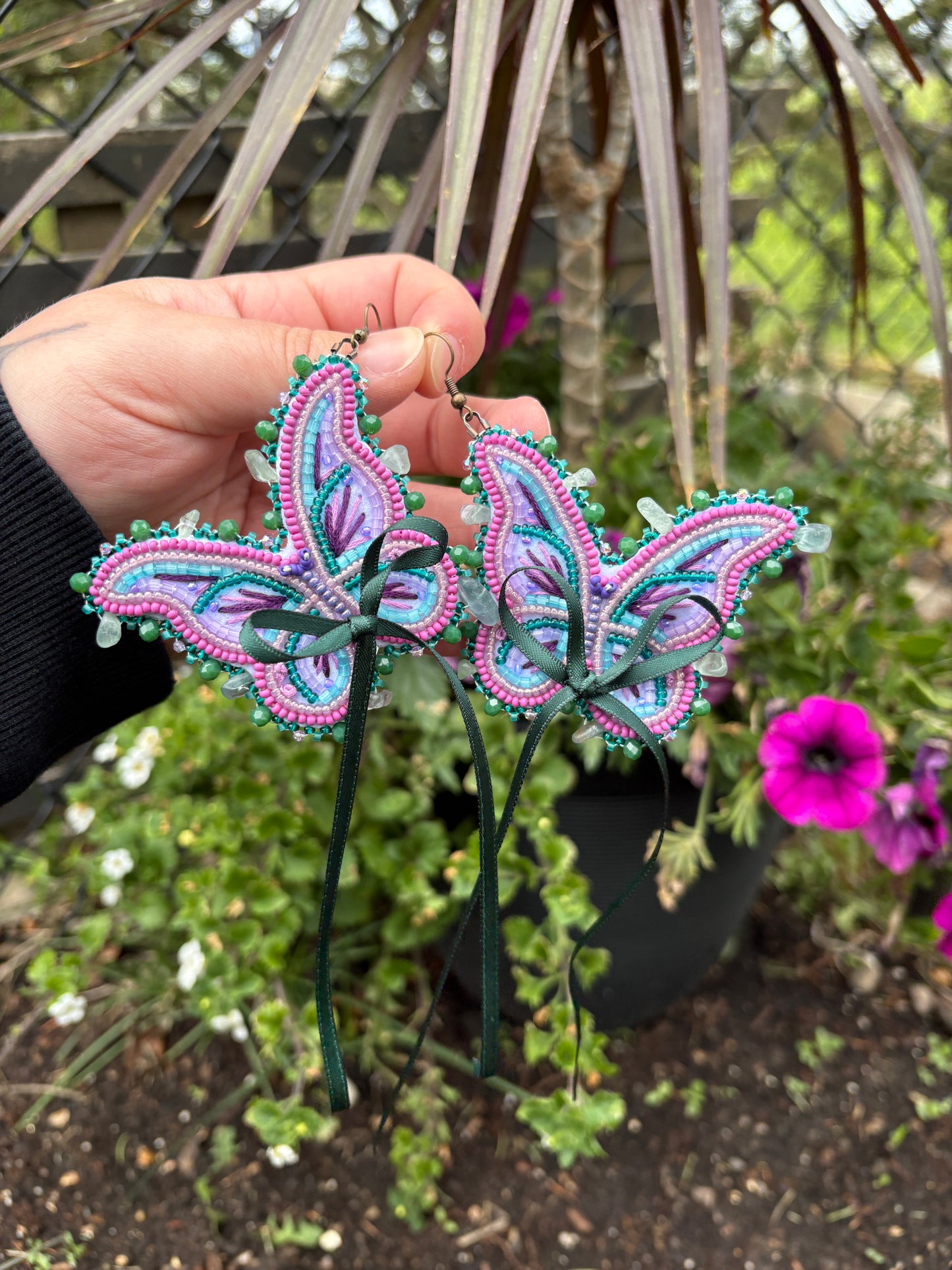 purple forest butterflies