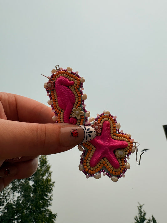midnight sun earrings