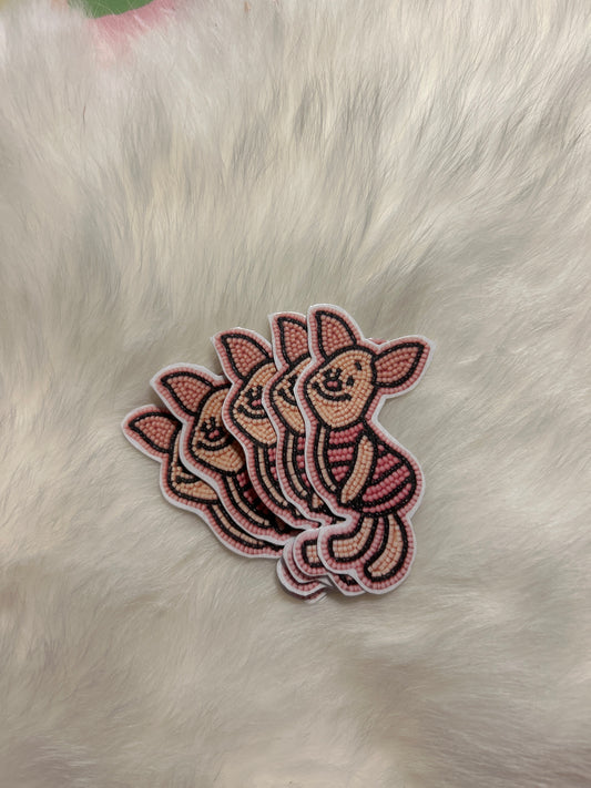 small piglet sticker