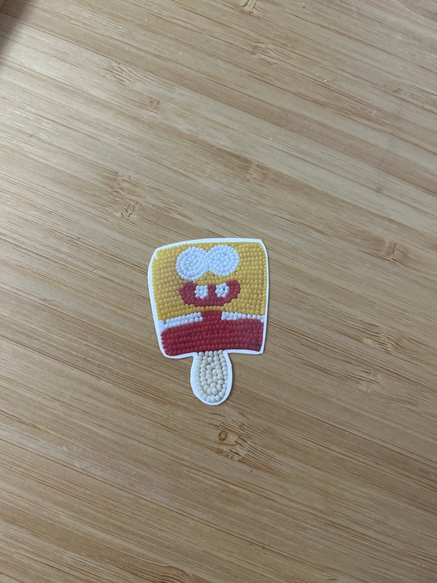 small spongebob popsicle sticker