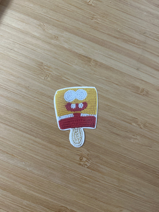 small spongebob popsicle sticker
