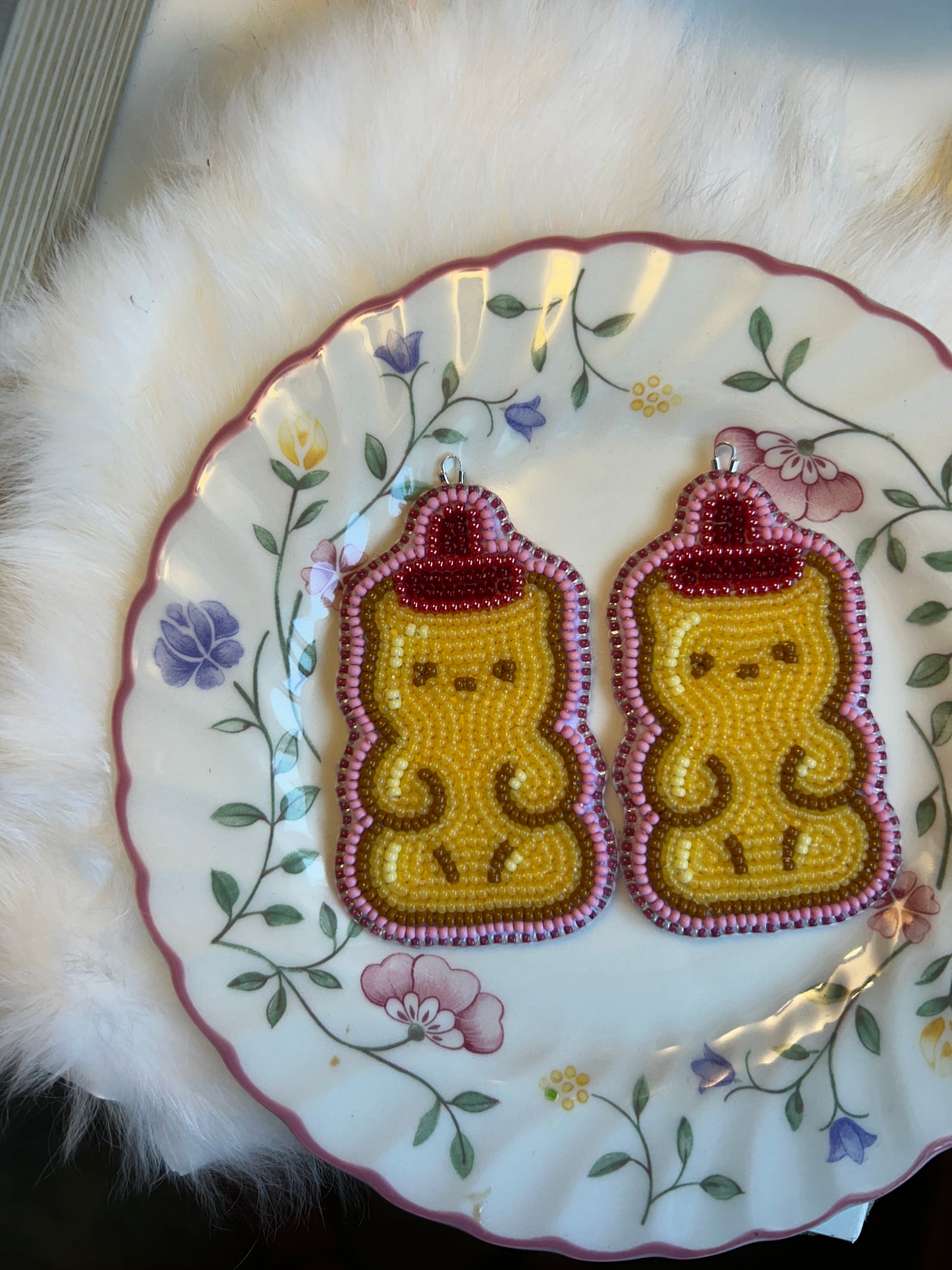 honey bottle earrings