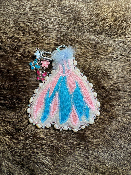 swan lake, odettes dress keychain